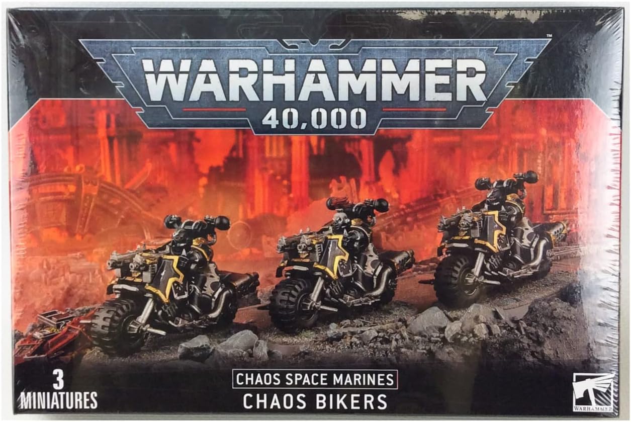 CHAOS SPACE MARINES: CHAOS BIKERS