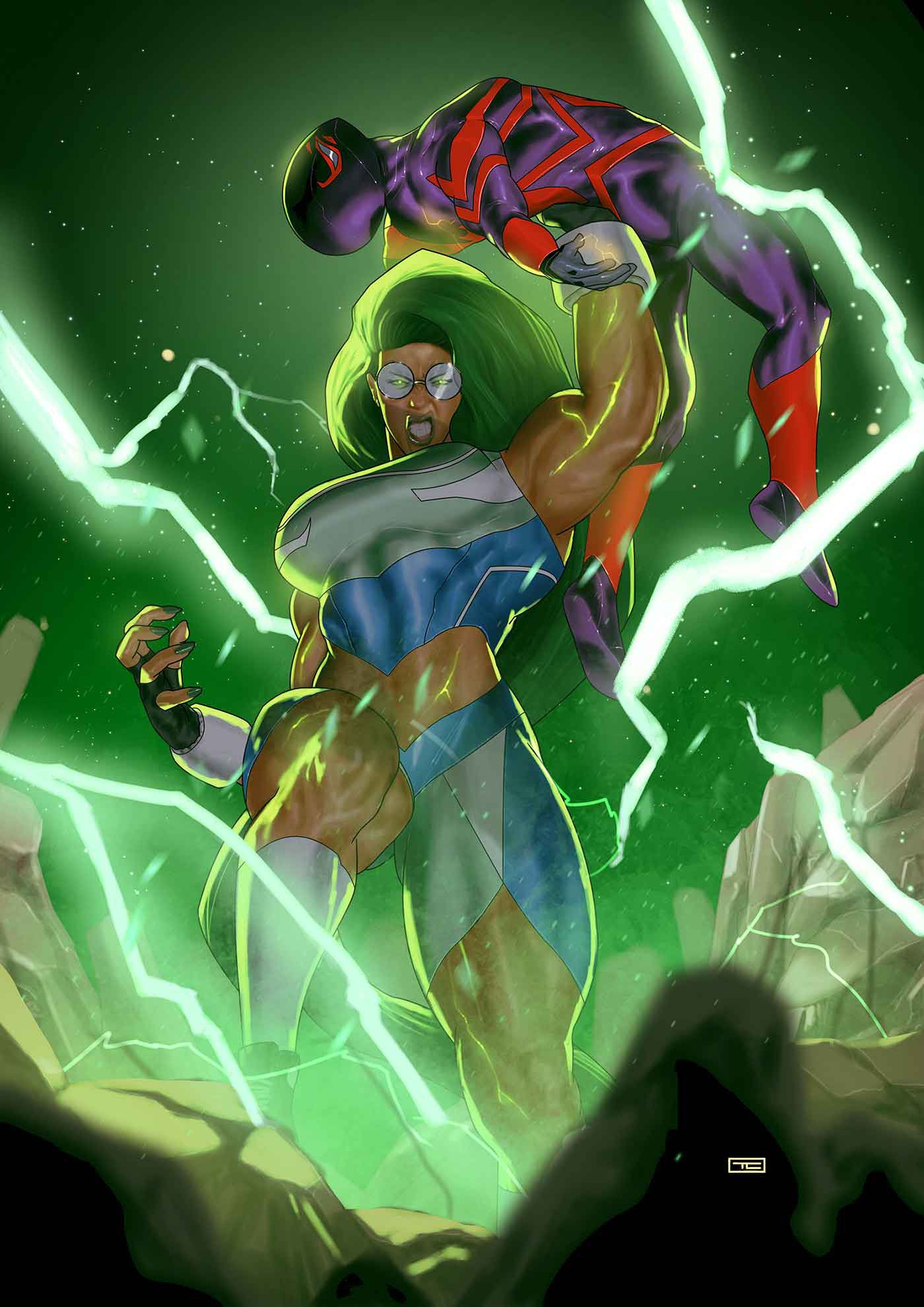 Miles Morales: Spider-Man #33 Taurin Clarke Ratio Virgin 2nd Print Variant