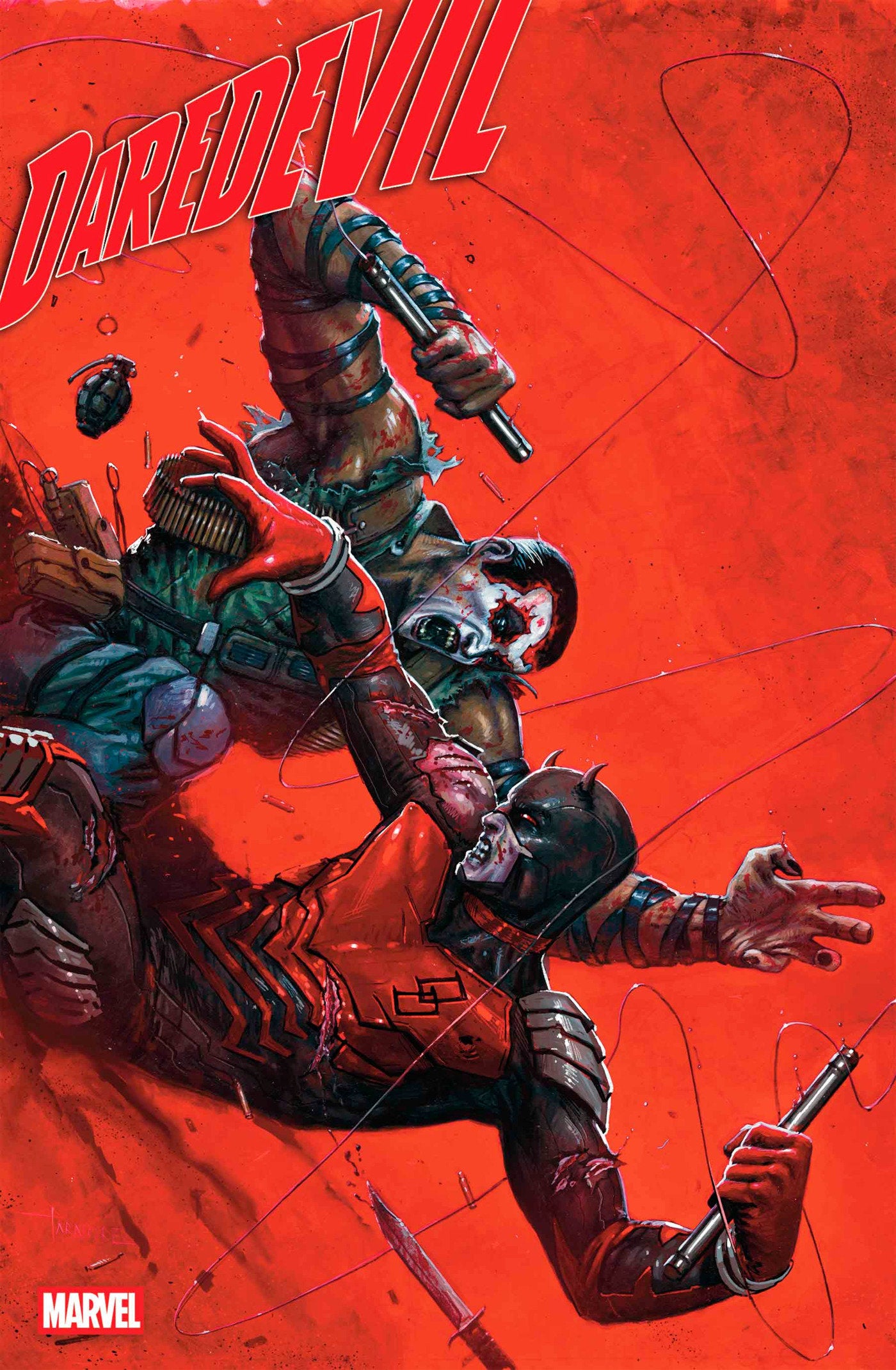 Daredevil #22 Davide Parratore Bring On The Bad Guys Variant