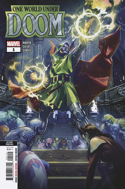 One World Under Doom #1 Ben Harvey 2nd Print Variant