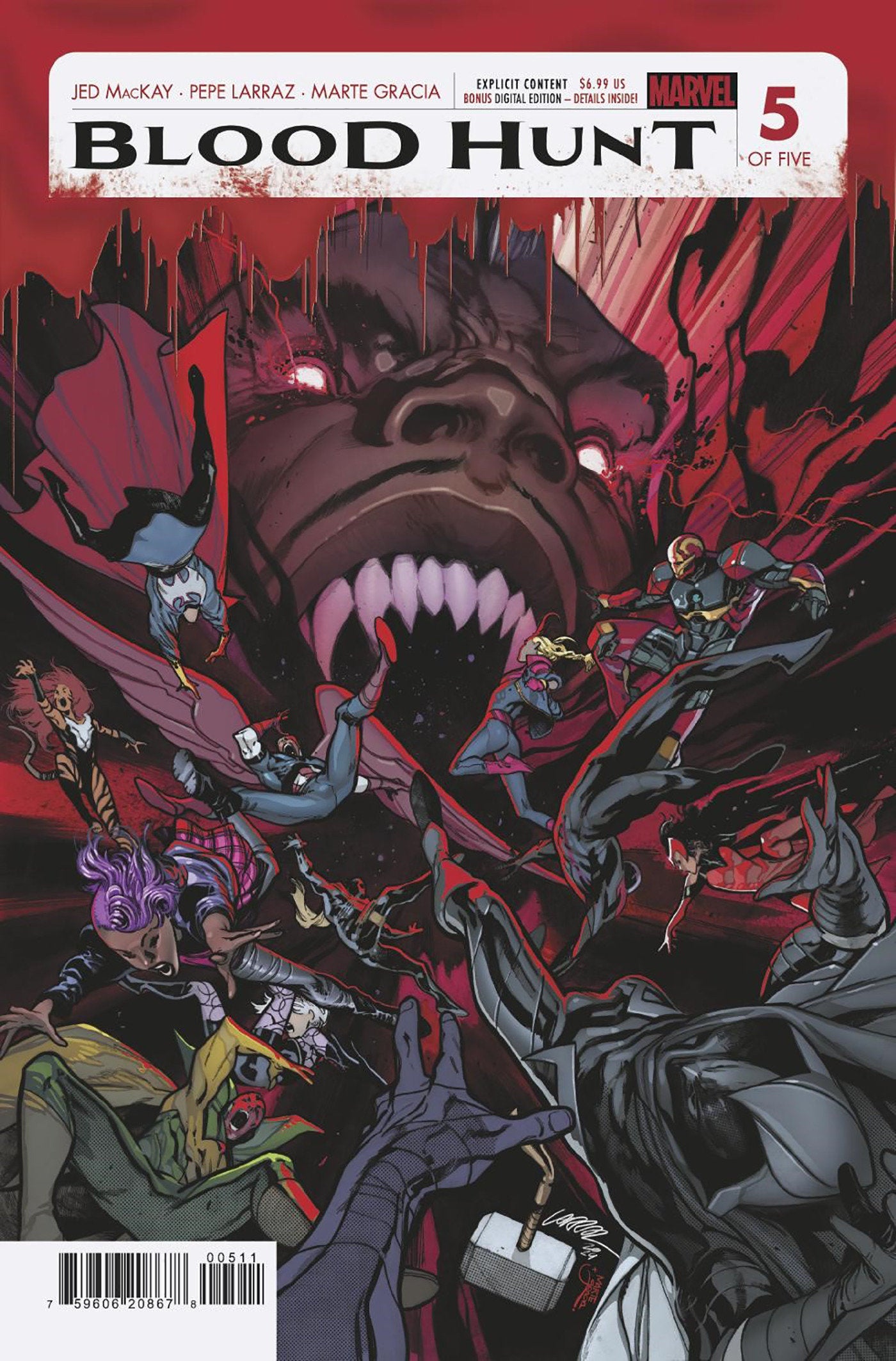 Blood Hunt Red Band #5 (Of 5)
