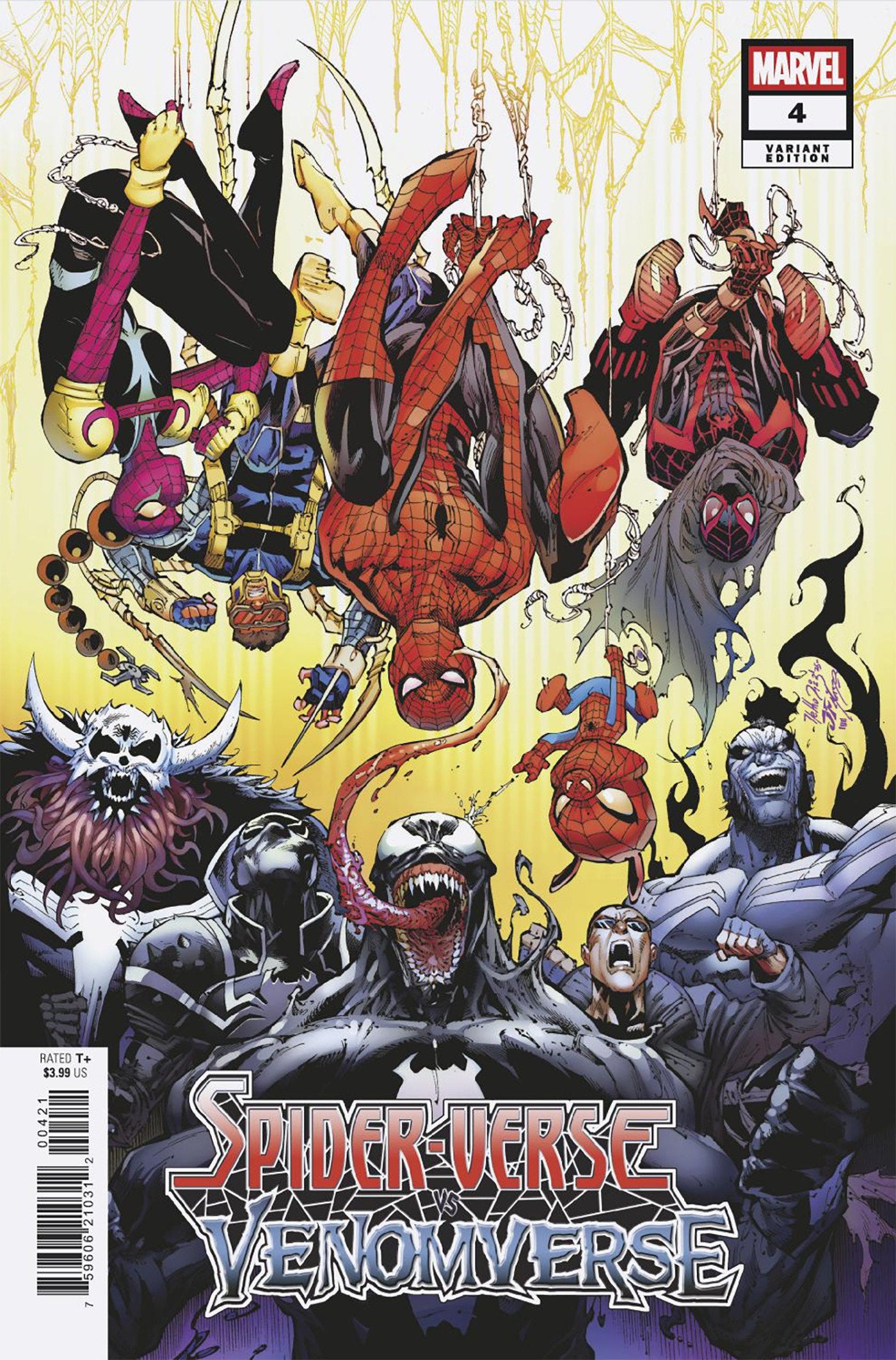 Spider Verse vs. Venomverse #4 Netho Diaz Variant