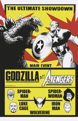 Godzilla vs. Avengers #1 Lee Garbett Versus Variant