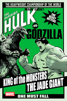 Godzilla vs Hulk #1 Lee Garbett Versus Variant
