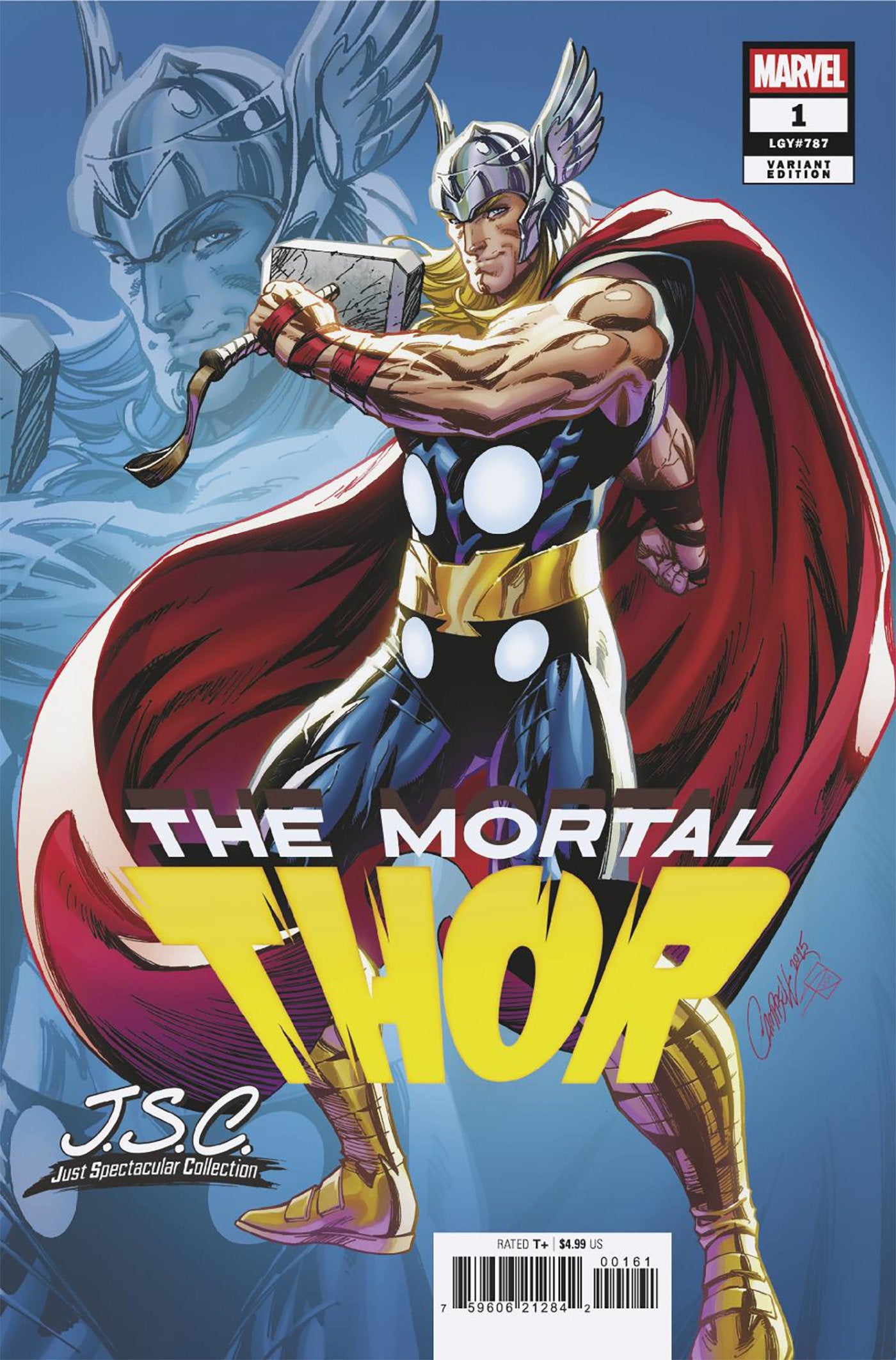 Thor #1 J. Scott Campbell Just Spectacular Collection Variant