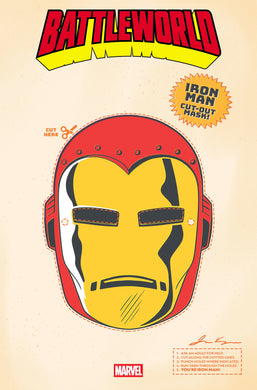 Battleworld #1 Retro Halloween Mask Variant