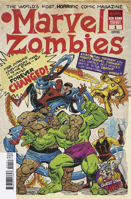 Marvel Zombies: Red Band #1 Scott Koblish Retro Zombie Variant [Polybagged]