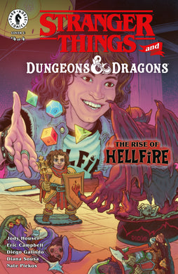 Stranger Things Dungeons & Dragons  Rise Of Hellfire #4 Cover C Irizarri