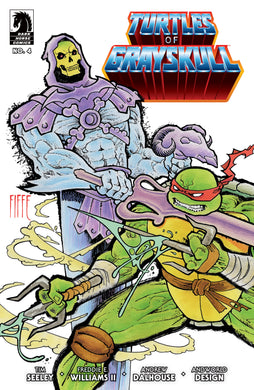 Masters Of Universe Teenage Mutant Ninja Turtles Turtles Of Grayskull #4 Cover B Fiffe