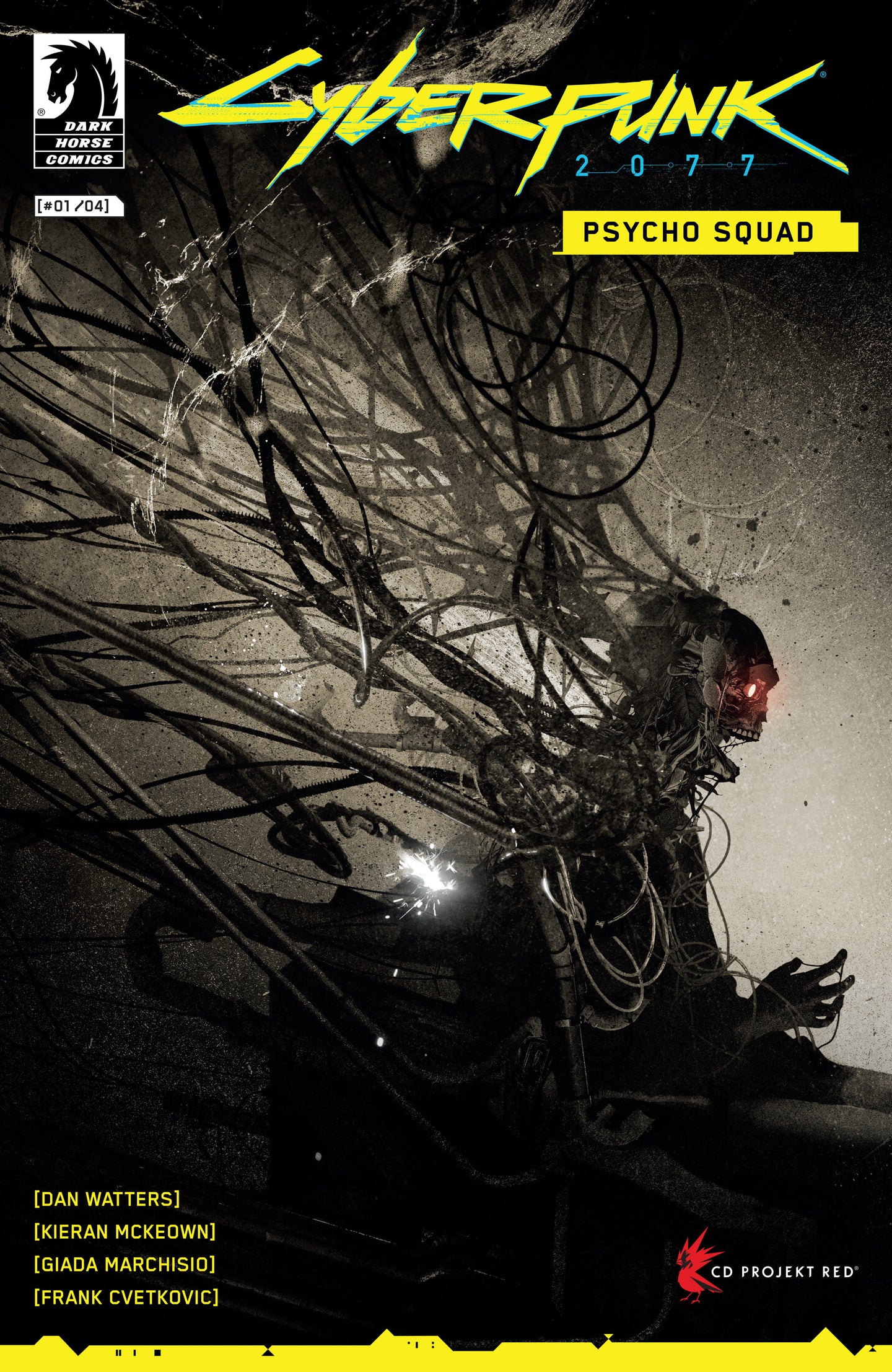 Cyberpunk 2077 Psycho Squad #1 Cover C Eckman Lawn