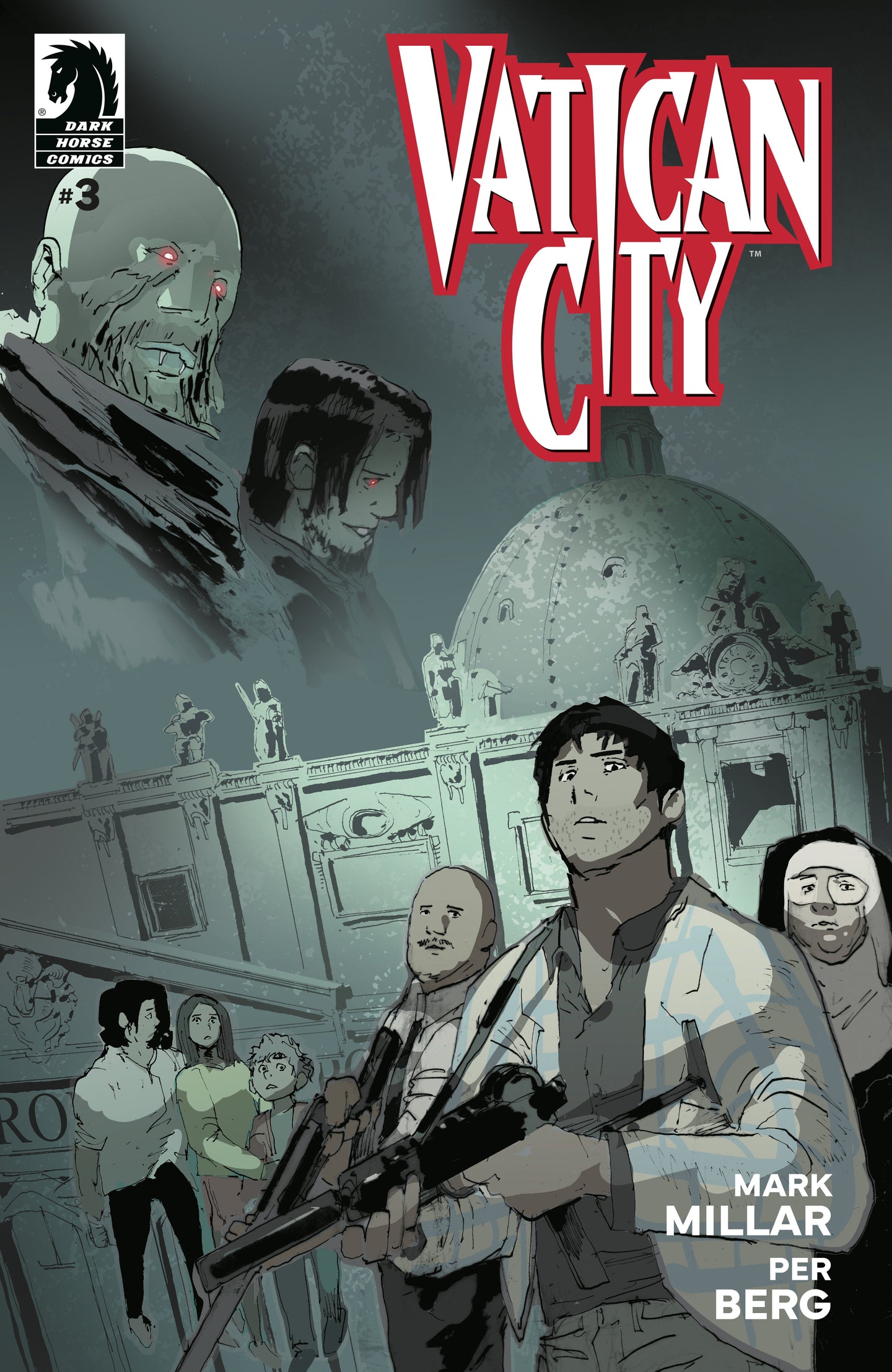 Vatican City #3 Cover A Berg (Mature)