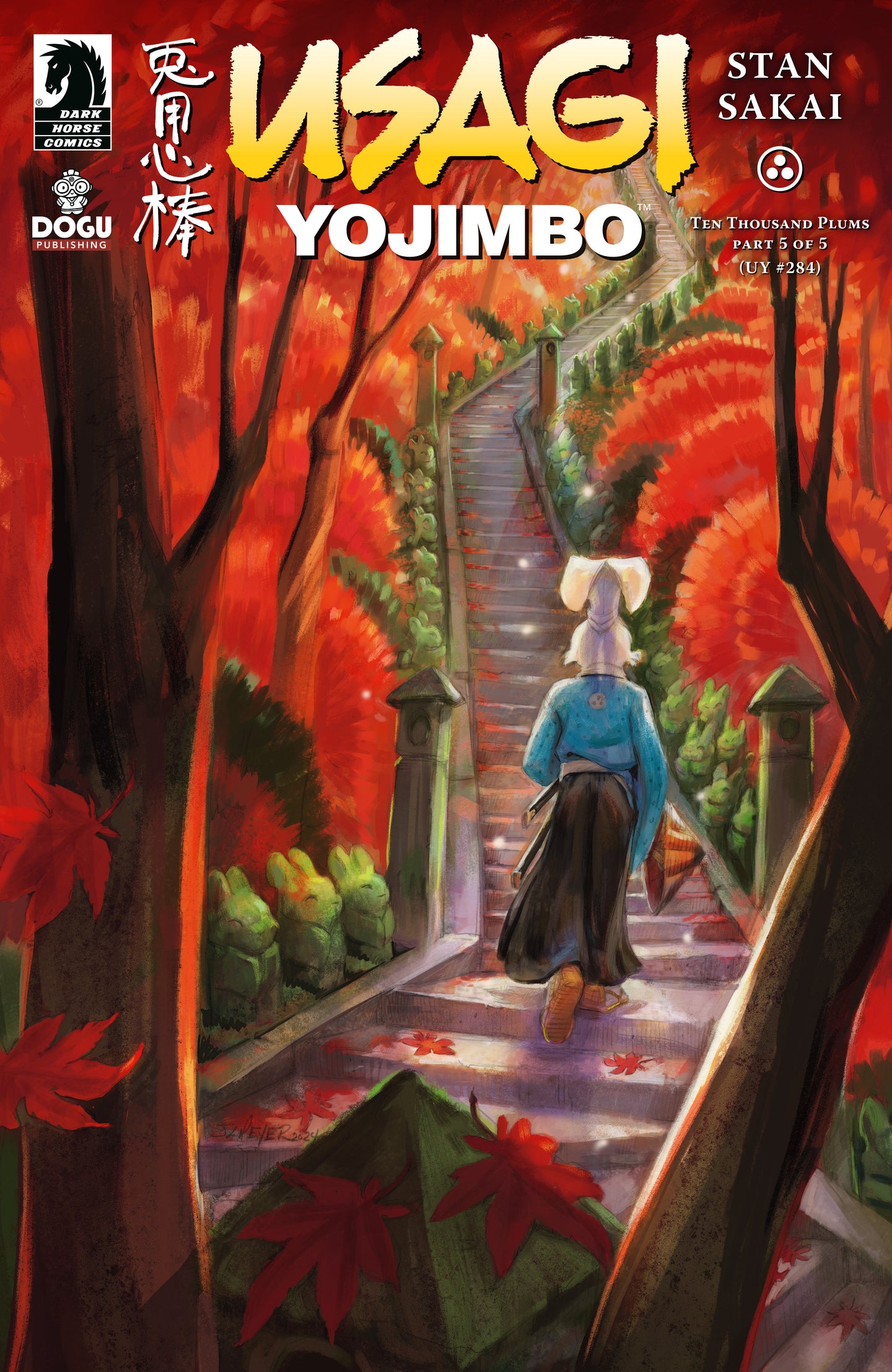 Usagi Yojimbo: Ten Thousand Plums #5 (Cover B) (Jennifer Meyer)