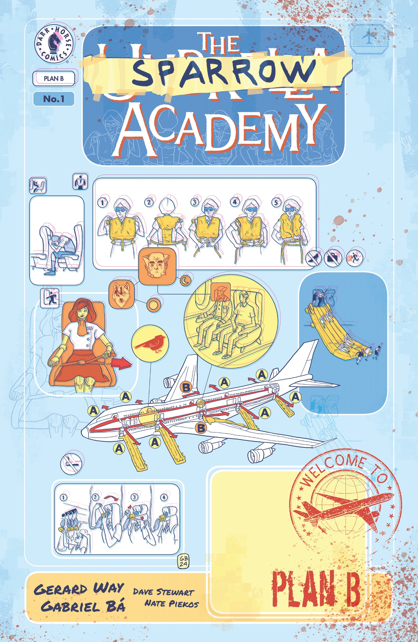 Umbrella Academy Plan B #1 Cover A Ba