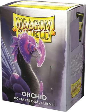 Dragon Shields: (100) Matte Dual - Orchid (DISPLAY 10)