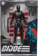 Load image into Gallery viewer, GI JOE CLASSIFIED SERIES 6IN SNAKE-EYES AF