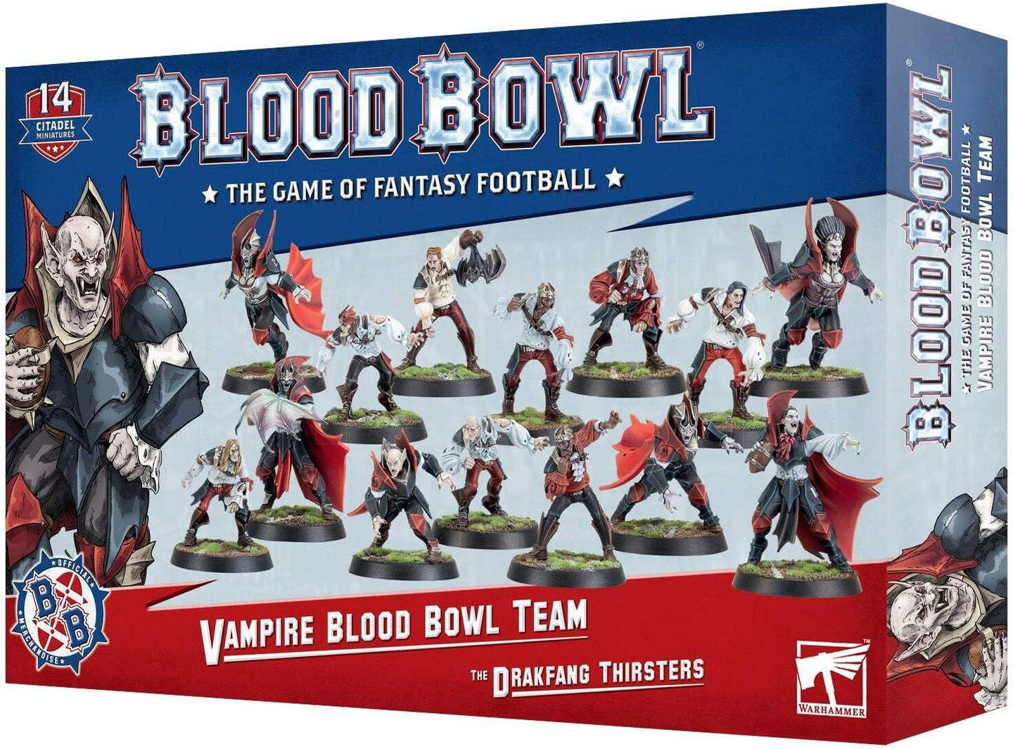 Vampire Blood Bowl Team: The Drakfang Thirsters