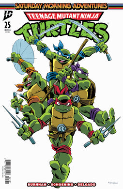 Teenage Mutant Ninja Turtles: Saturday Morning Adventures #25 Variant C (Nieli)