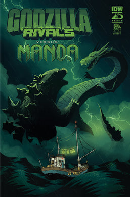 Godzilla Rivals vs Manda #1 Cover A Lawrence