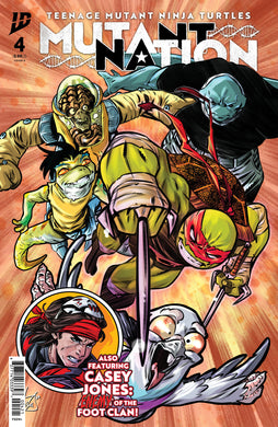 Teenage Mutant Ninja Turtles Mutant Nation #4 Cover B Federici
