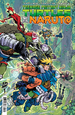 Teenage Mutant Ninja Turtles X Naruto #1 2nd Print Corona