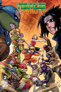 Teenage Mutant Ninja Turtles X Naruto #2 Variant B (Prasetya)