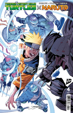 Teenage Mutant Ninja Turtles X Naruto #4 Cover A Jimenez