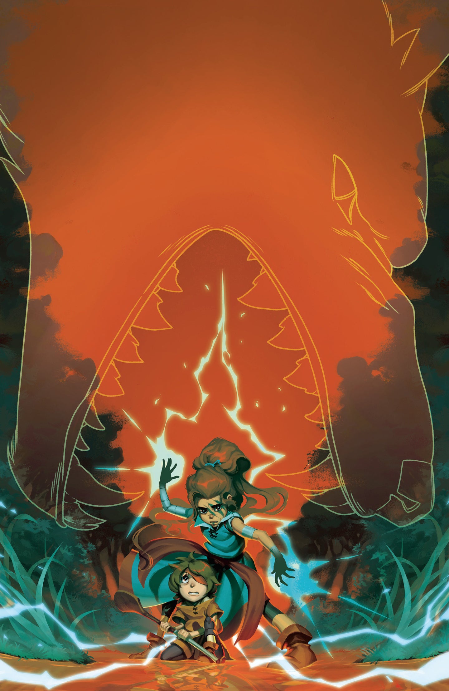 The Last Witch: Blood & Betrayal #1 D Unlockable Variant (Full Art, Glass)