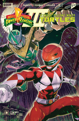 Mighty Morphin Power Rangers/Teenage Mutant Ninja Turtles III #2 A Main (Dressed, Zonno)