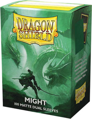 Dragon Shields: (100) Matte Dual - Might (DISPLAY 10)
