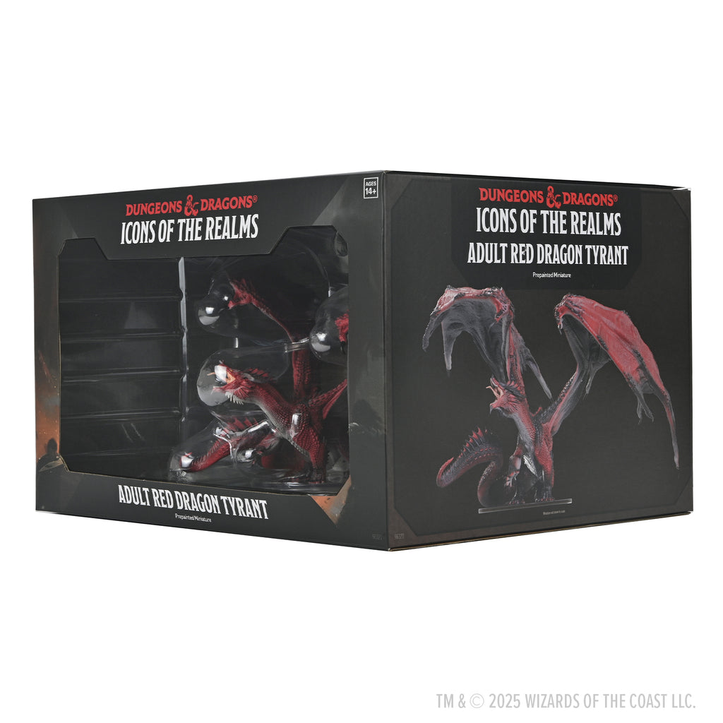 D&D Icons of the Realms: Adult Red Dragon Tyrant