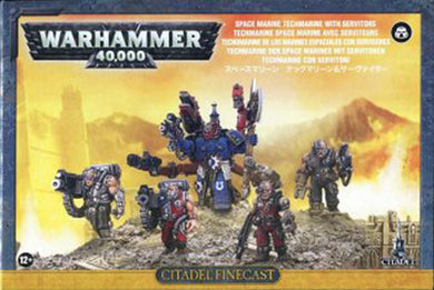 Techmarine with Servitors