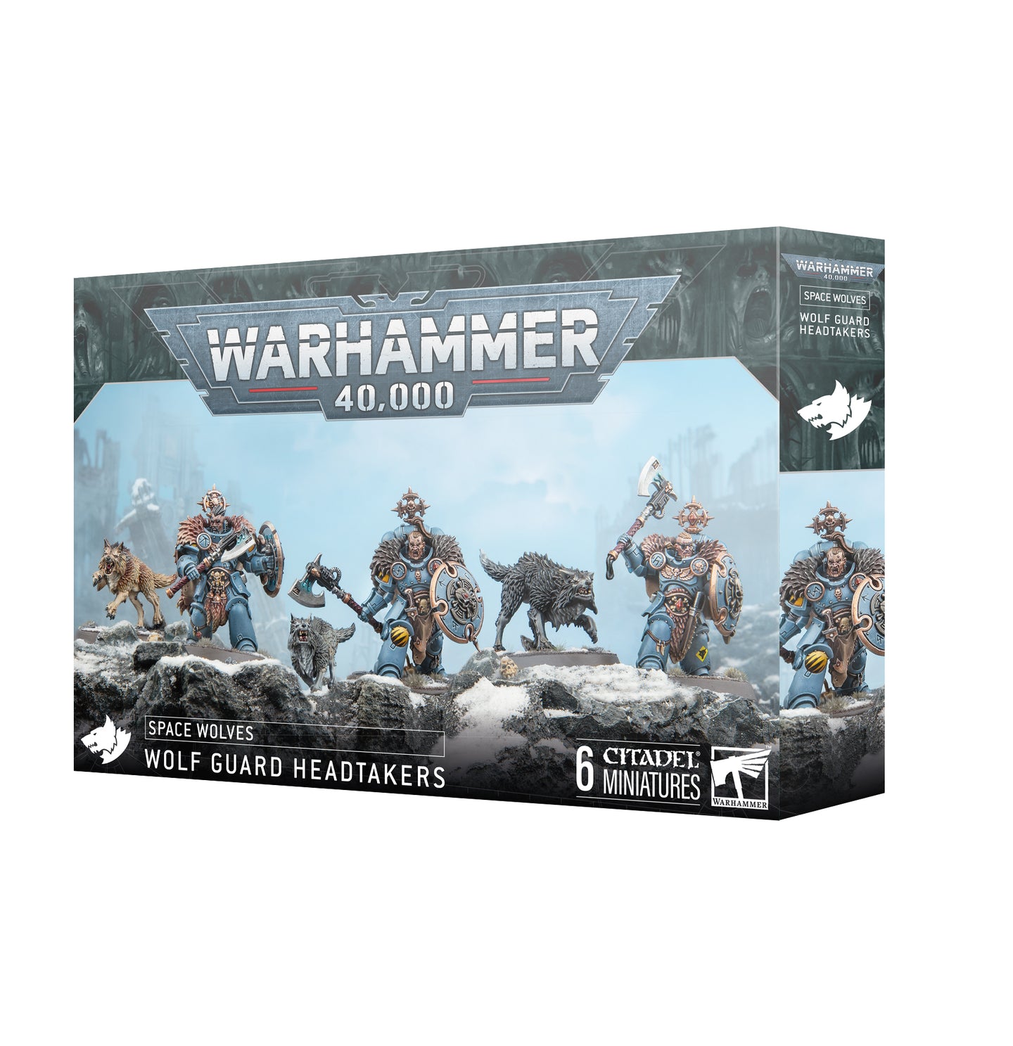 SPACE WOLVES: Wolf Guard Headtakers