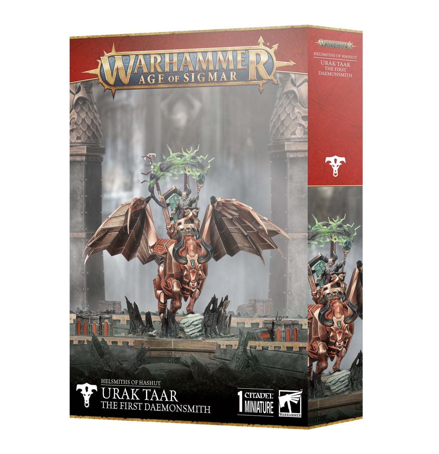 Helsmiths of Hashut Urak Taar the First Daemonsmith
