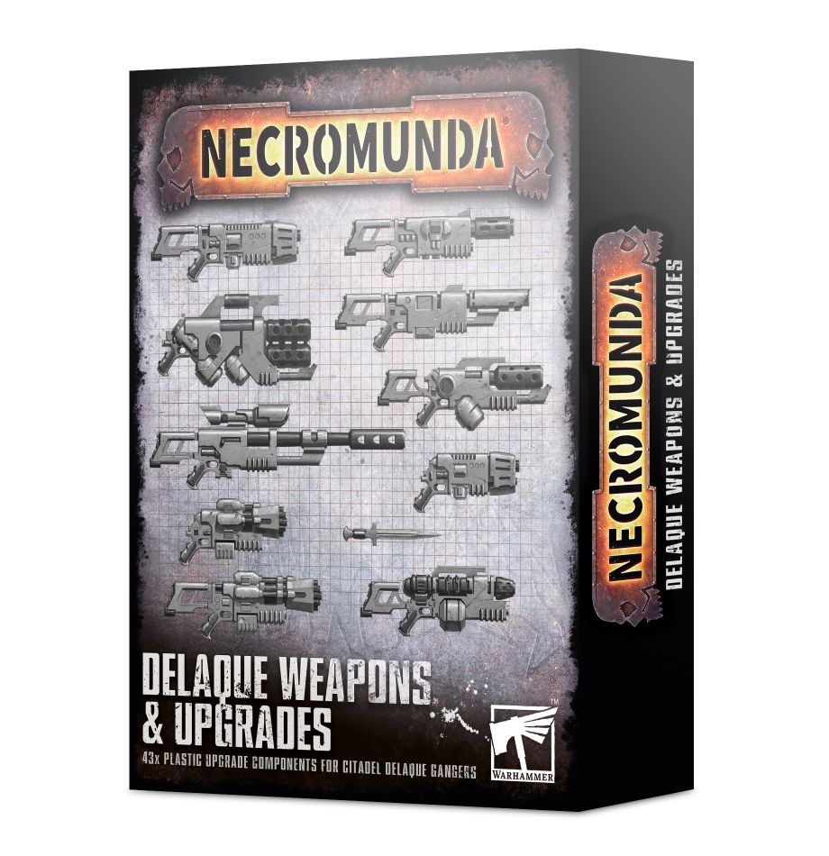 Delaque Weapons & Upgrades
