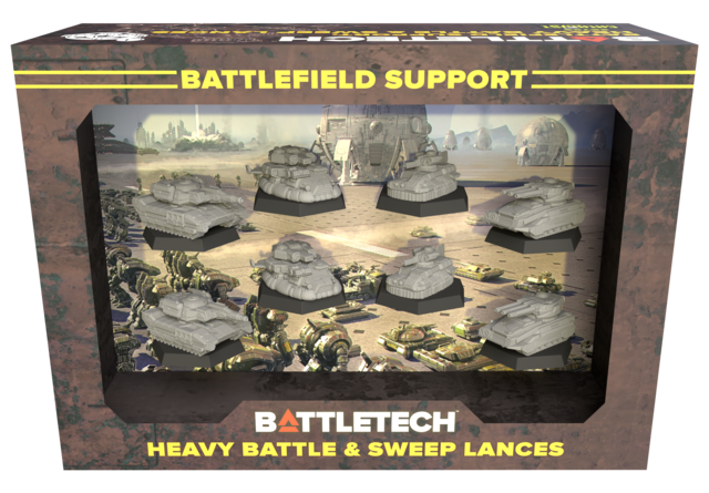 BattleTech: Mercenaries Forcepack - Battlefield Support Assault & Cavalry Lances