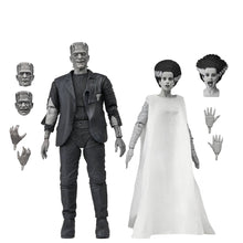Load image into Gallery viewer, Universal Monsters - 7” Scale Action Figure - Bride of Frankenstein 90th Anniversary The Monster &amp; His Mate 2pk