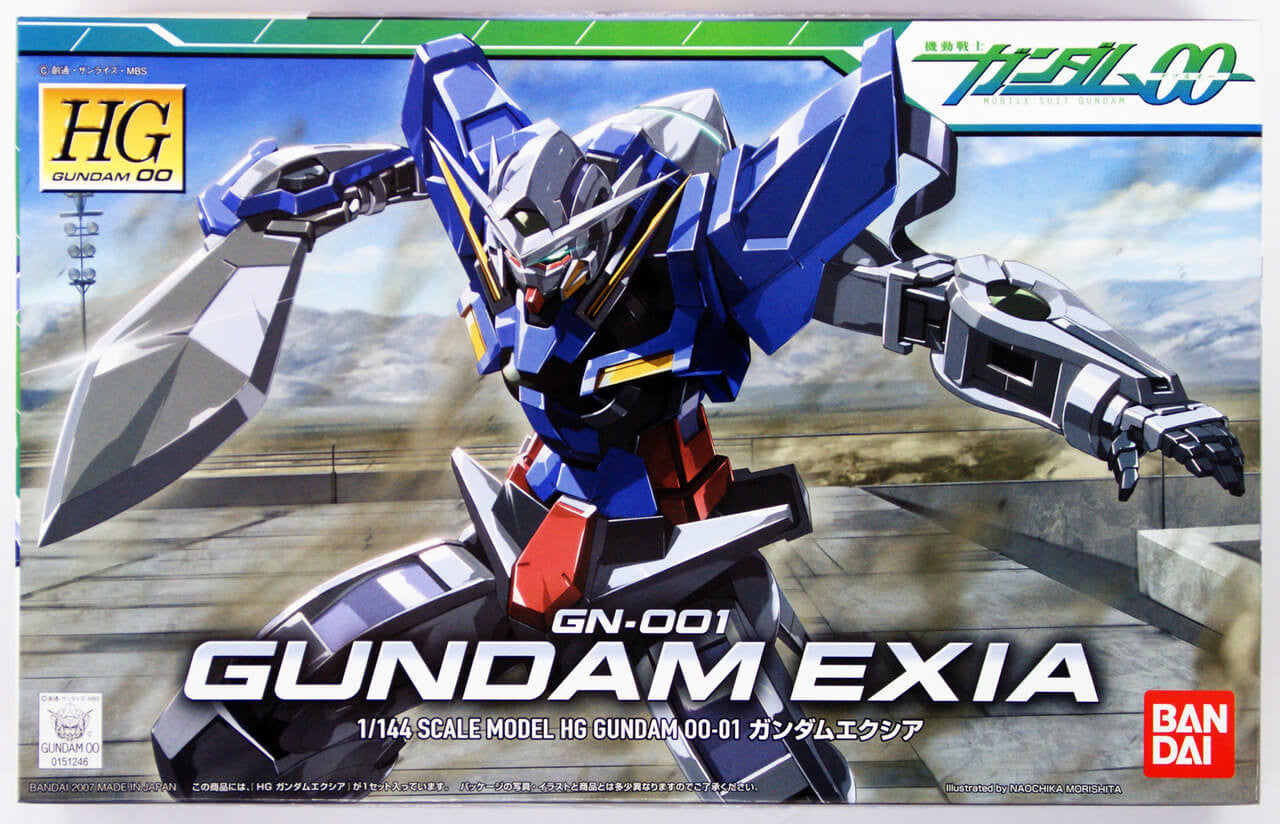 Bandai HG OO 01 Gundam EXIA