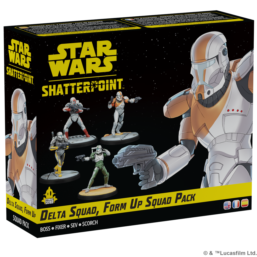Star Wars: Shatterpoint - Delta Squad, Form Up Squad Pack