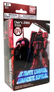 Gundam Ultimate Luminous 04 - Char's Zaku (Bazooka) (Red) (Light up)