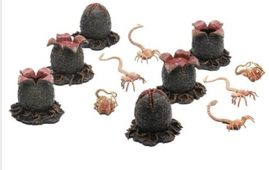 Alien Covenant Eggs & Facehuggers 12-Piece Set (mini) 1/18 scale