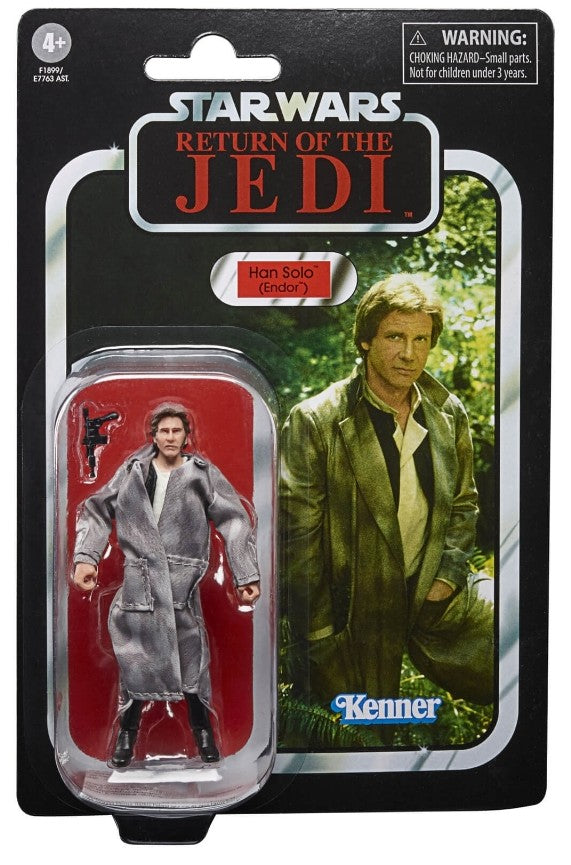 Star Wars the Vintage Collection Return of the Jedi Han Solo Endor Action Figure