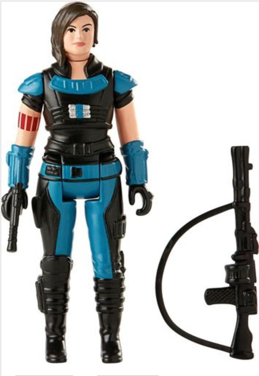 Star Wars Retro Collection Cara Dune Toy 3.75-Inch-Scale the Mandalorian Action Figure