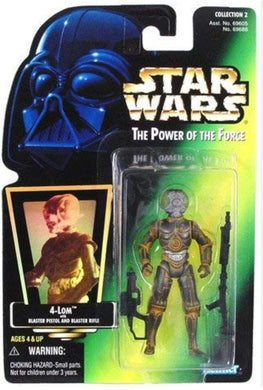 Star Wars The Power of the Force 4 Inch Action Figure - W4-LOM