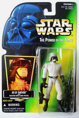 Star Wars The Power of the Force 4 Inch Action Figure - AT-ST Driver