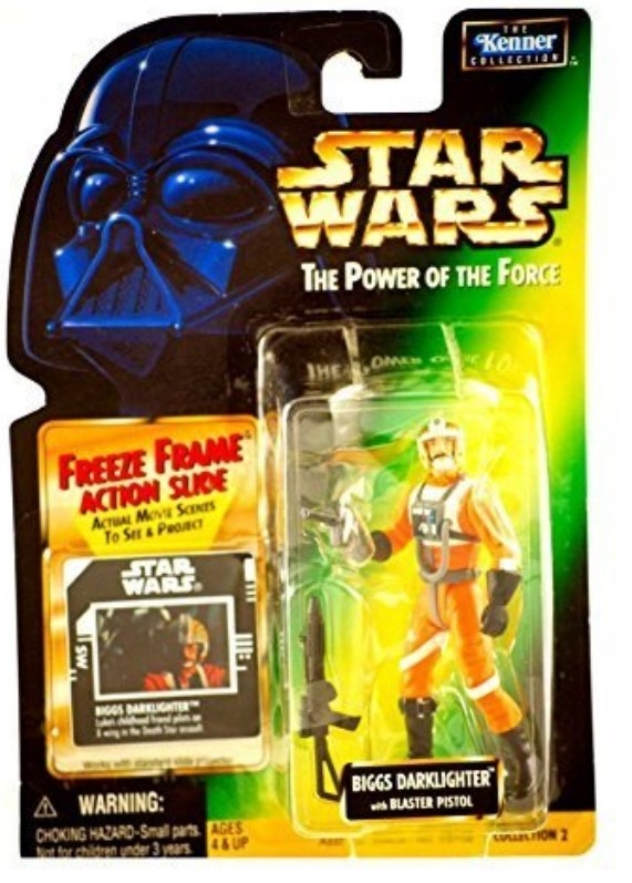 Star Wars The Power of the Force 4 Inch Action Figure - Biggs Darklight
