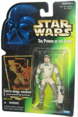 Star Wars The Power of the Force 4 Inch Action Figure - Hoth Rebel Soldier