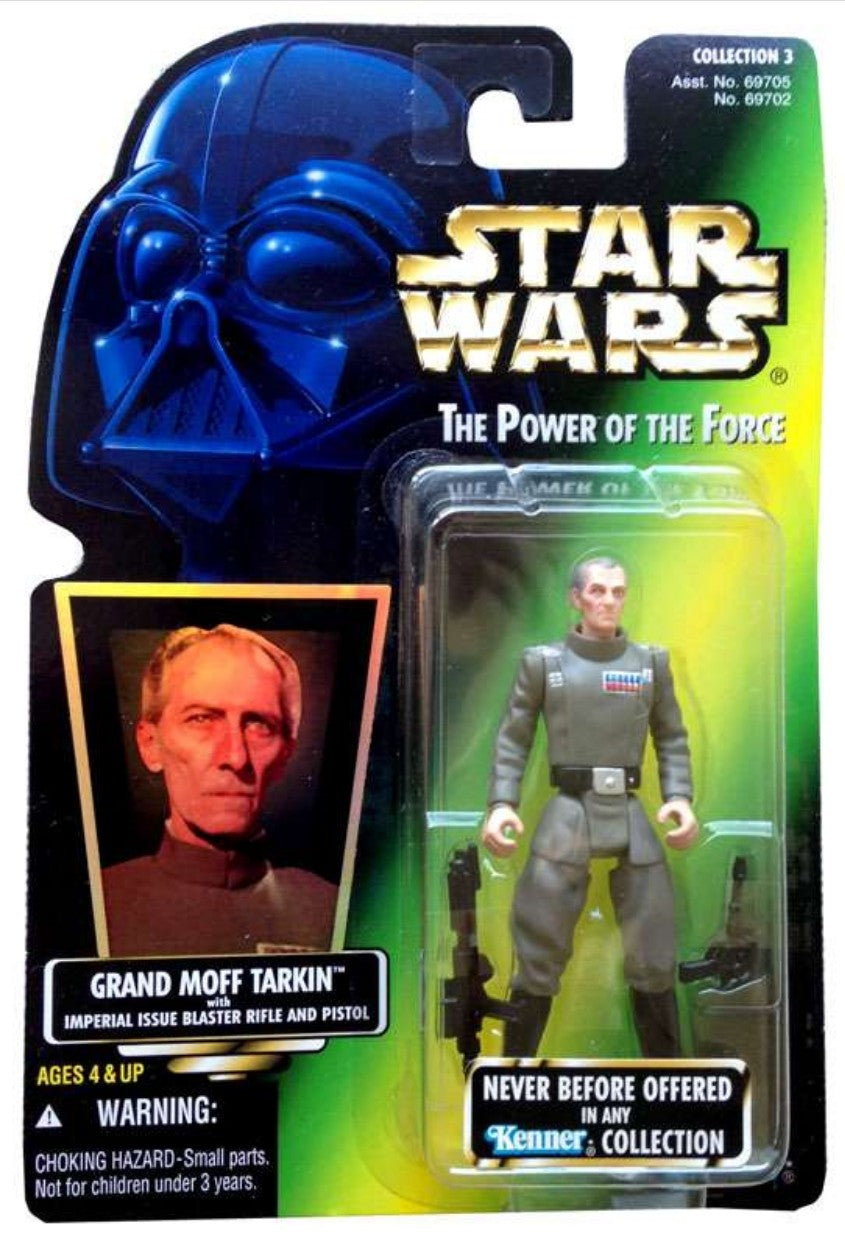 Star Wars The Power of the Force 4 Inch Action Figure - Grand Moff Tarkin