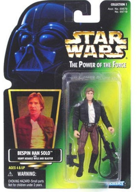 Star Wars The Power of the Force 4 Inch Action Figure - Bespin Han Solo