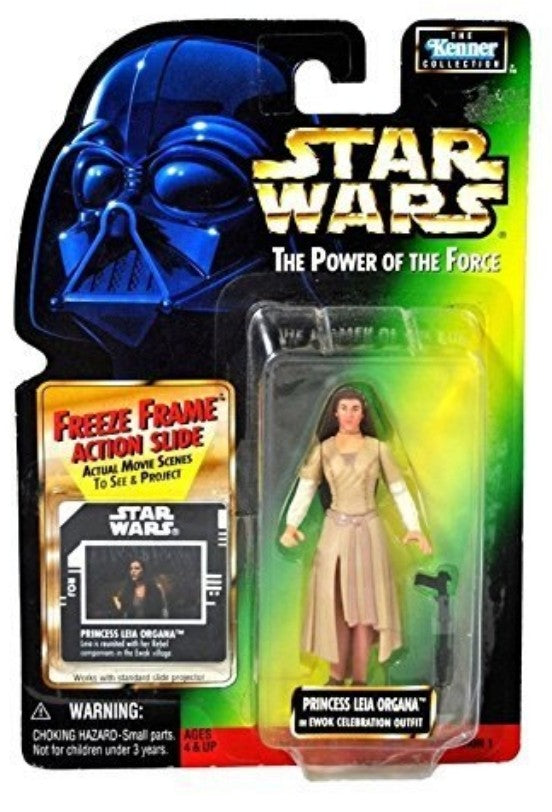 Star Wars The Power of the Force 4 Inch Action Figure - Princess Leia Organa