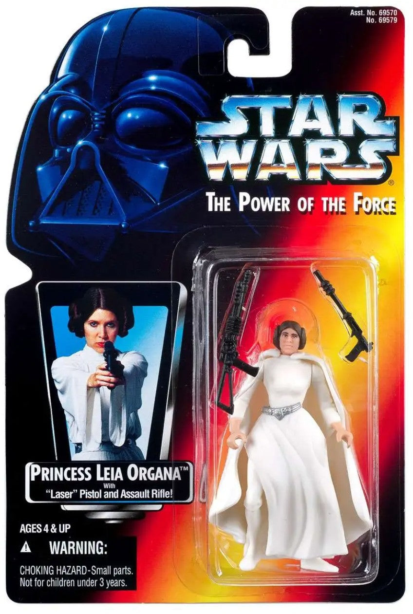 Star Wars The Power of the Force 4 Inch Action Figure - Princess Leia Organa